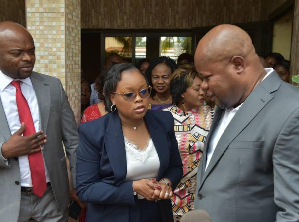 OCC : Mme le DGA Christelle Muabilu à l’écoute des agents et cadres de la Direction Provinciale de Kinshasa